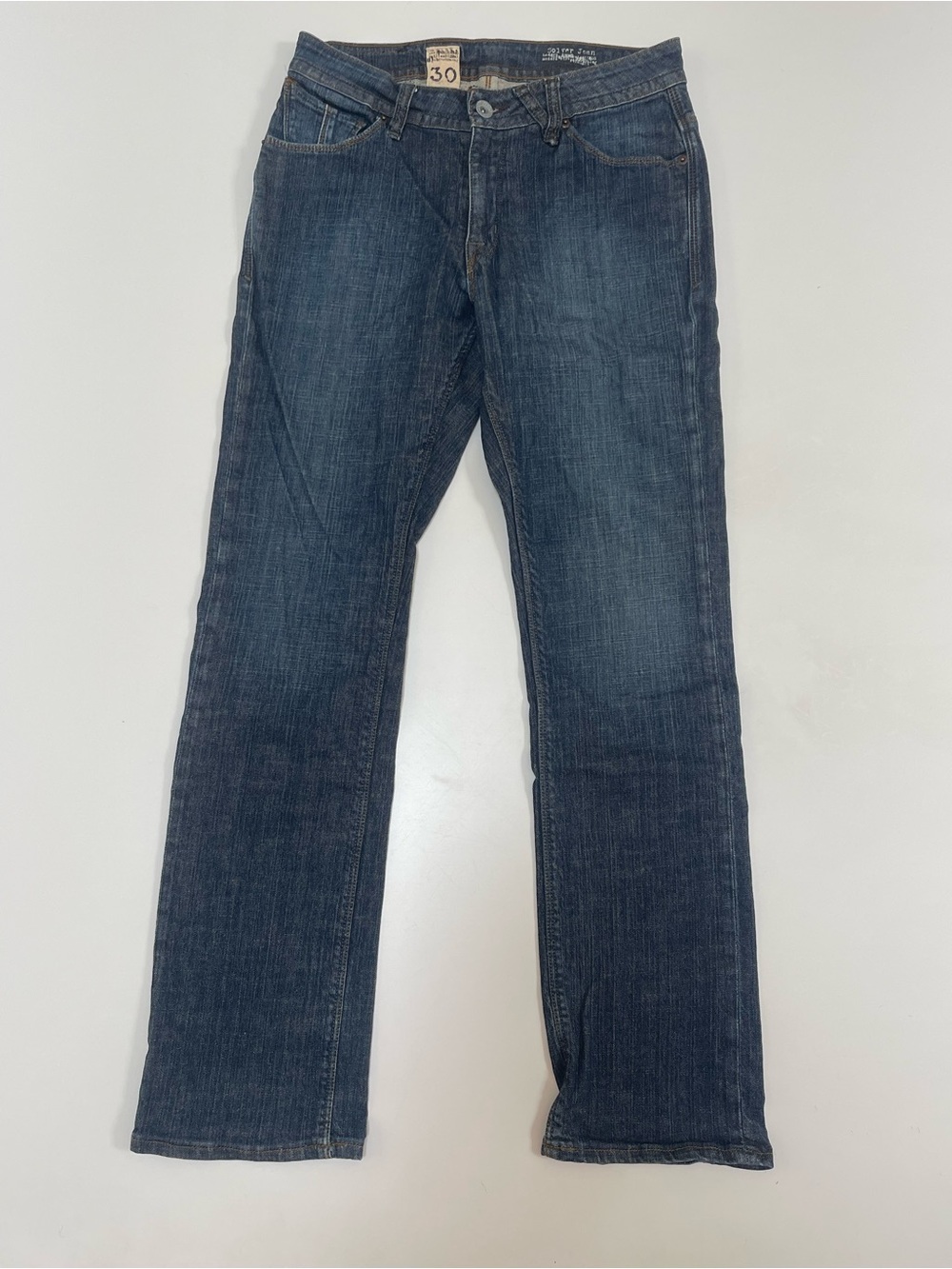 Volcom Solver Jeans Men’s Size 30 | Straight Leg Medium Wash Denim